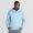 Pine Performance Quarter-Zip Hoodie Stream Blue