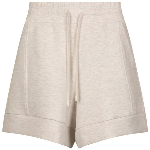Womens Alder High Rise 5.5 Inch Shorts Ivory Marl