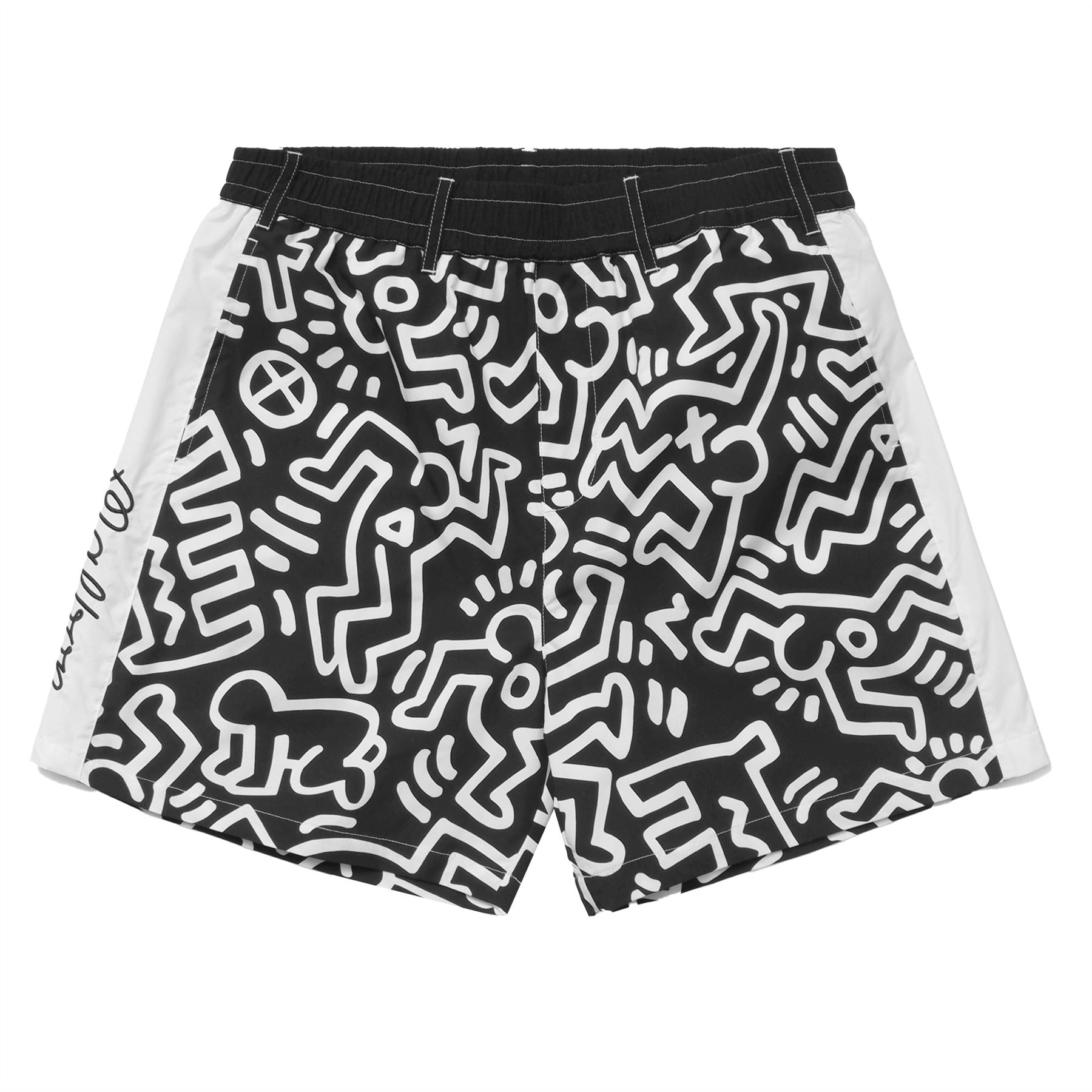 x Keith Haring Nylon Shorts Black