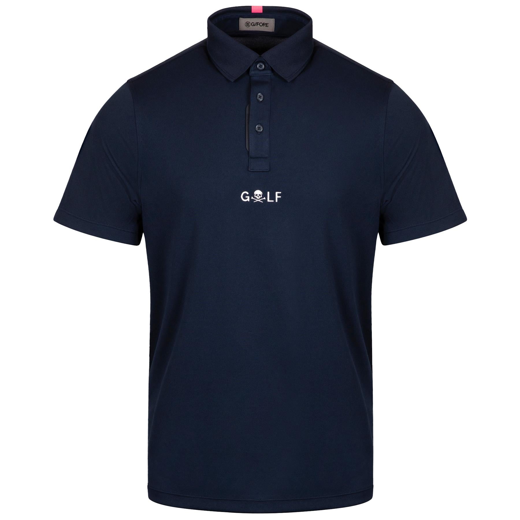 S&T Golf Logo Essential Performance Pique Polo Twilight