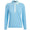 Womens Colorblock Silky Nylon LS Polo Fountain