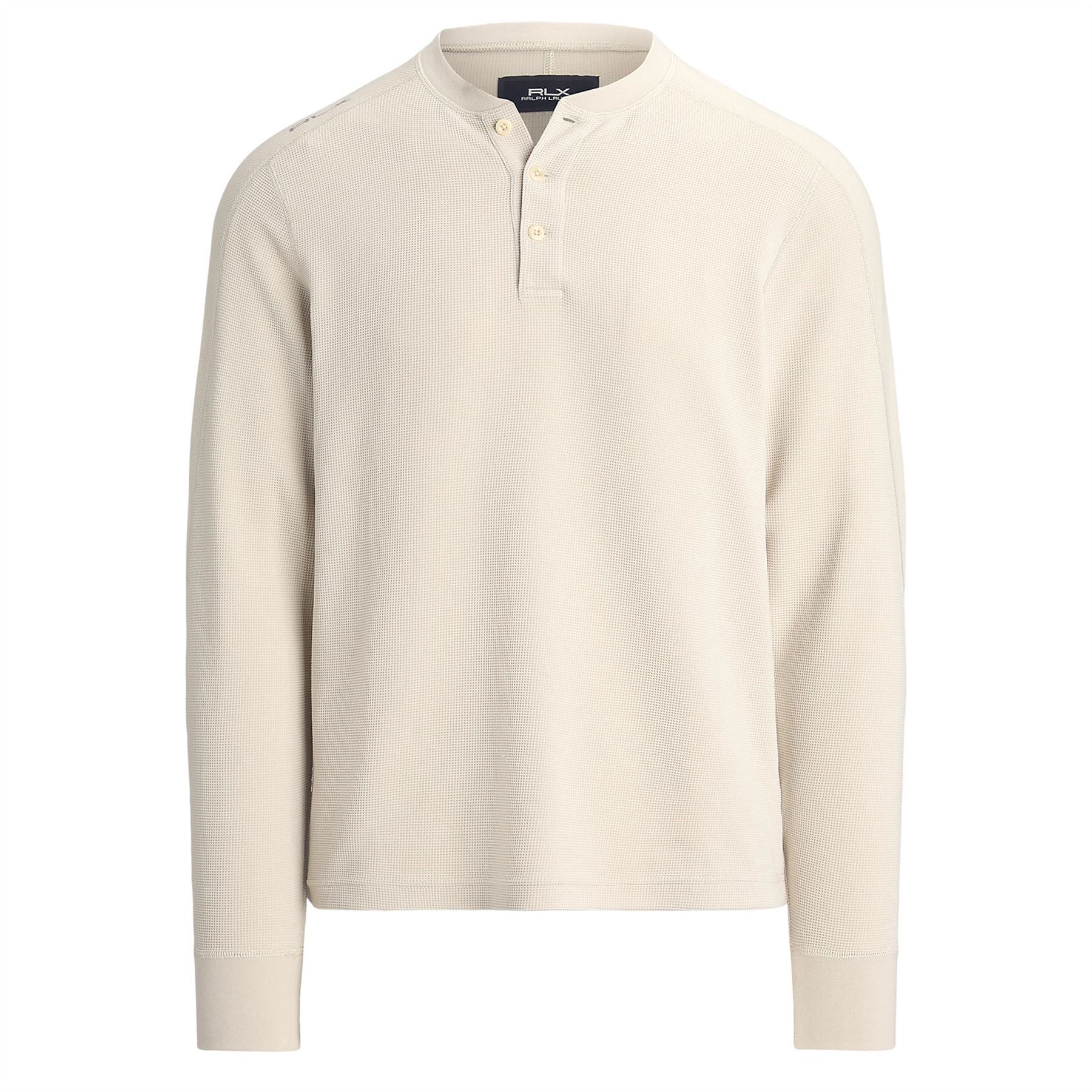 RLX Tech Waffle Henley Pullover Basic Sand