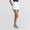 3D Tulip Hem Tech Pique Skort Snow