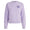 Womens Forever French Terry Raglan Crewneck Sweatshirt Aura