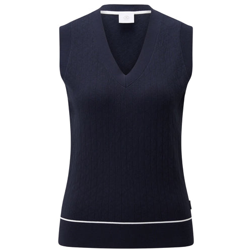 Womens Peani V-Neck Vest Navy