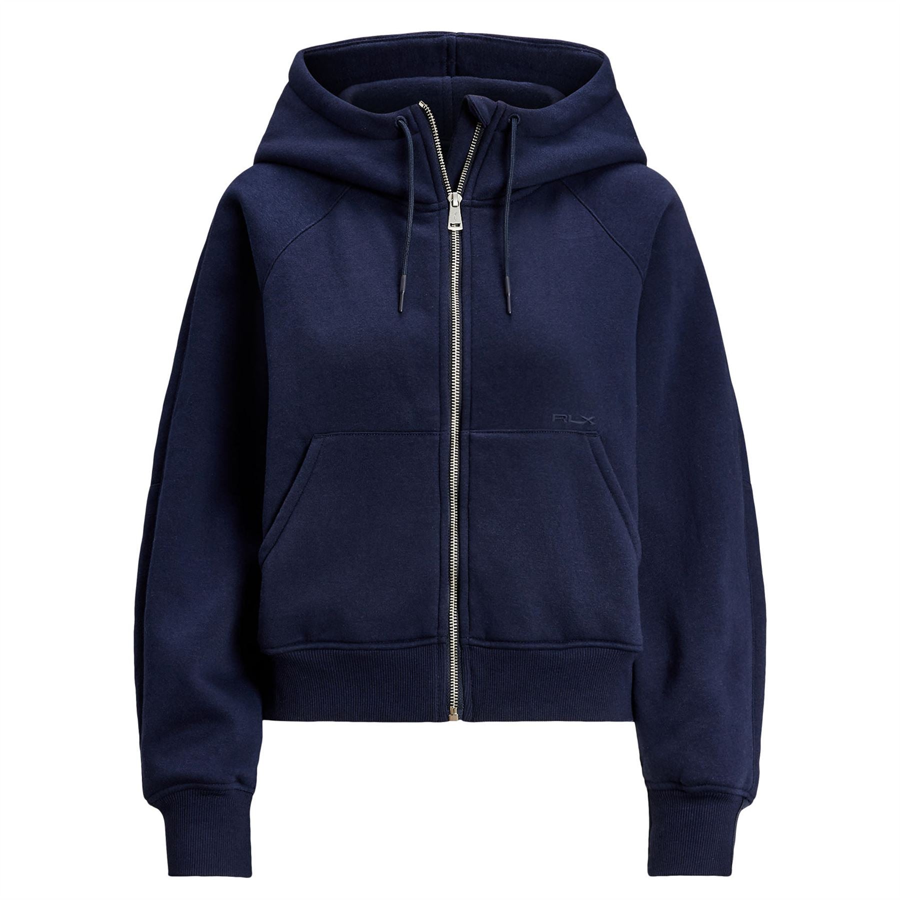 Womens RLX Full Zip Dolman Hoodie Refined Navy