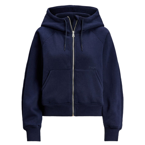 Womens RLX Full Zip Dolman Hoodie Refined Navy