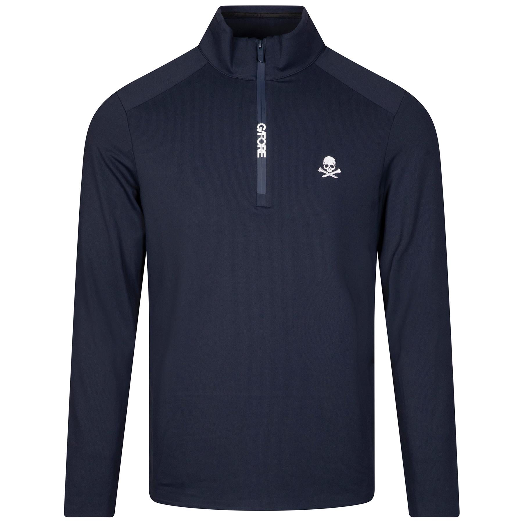 Brushed Back Tech Quarter Zip Pullover Twilight