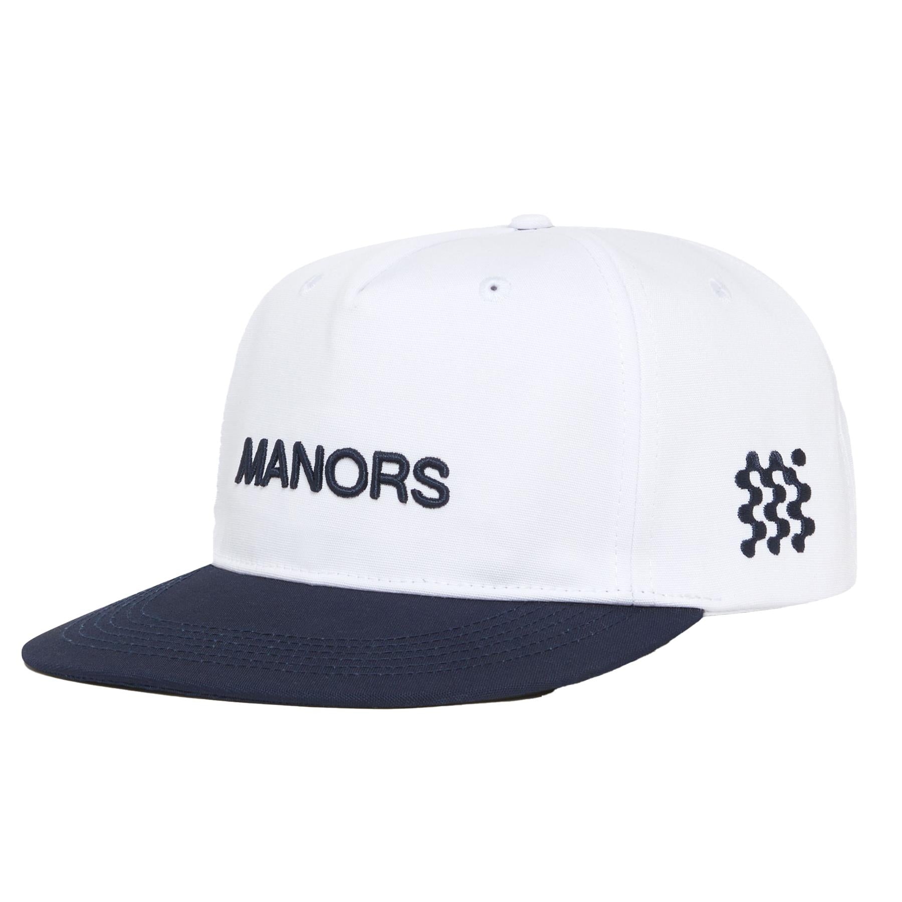 Two Tone Crown Cap White