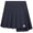 Womens Unbalanced Pleats Skort Navy