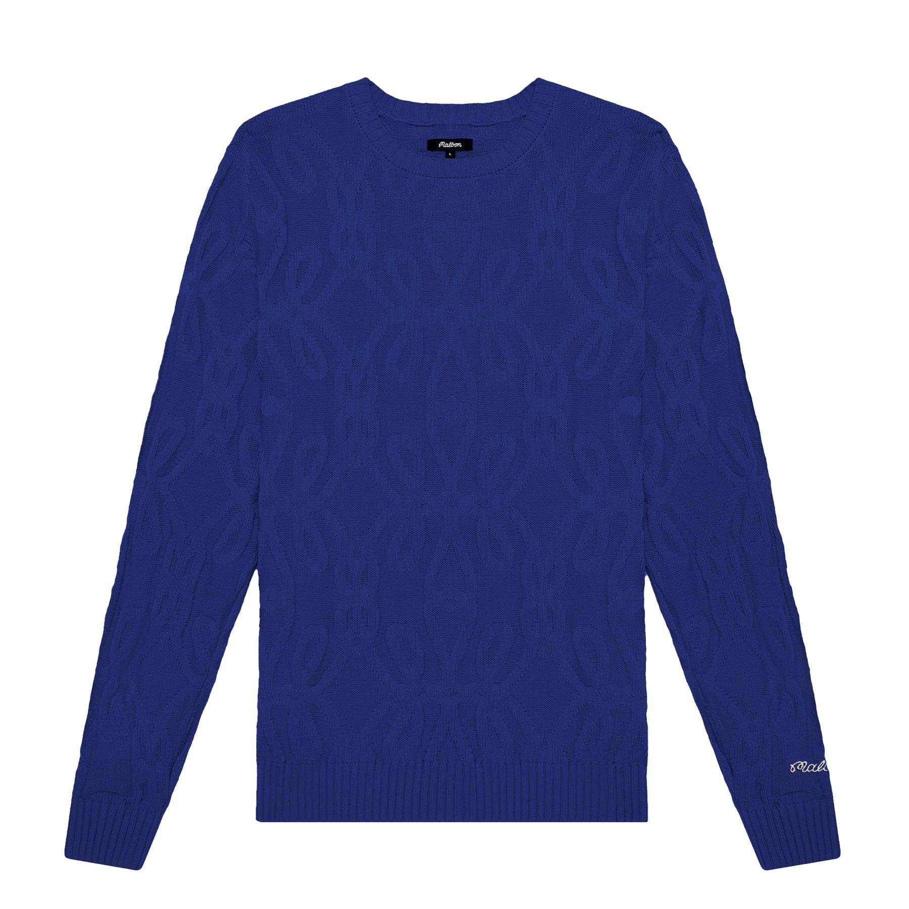 Monaco Knit Sweater Blue