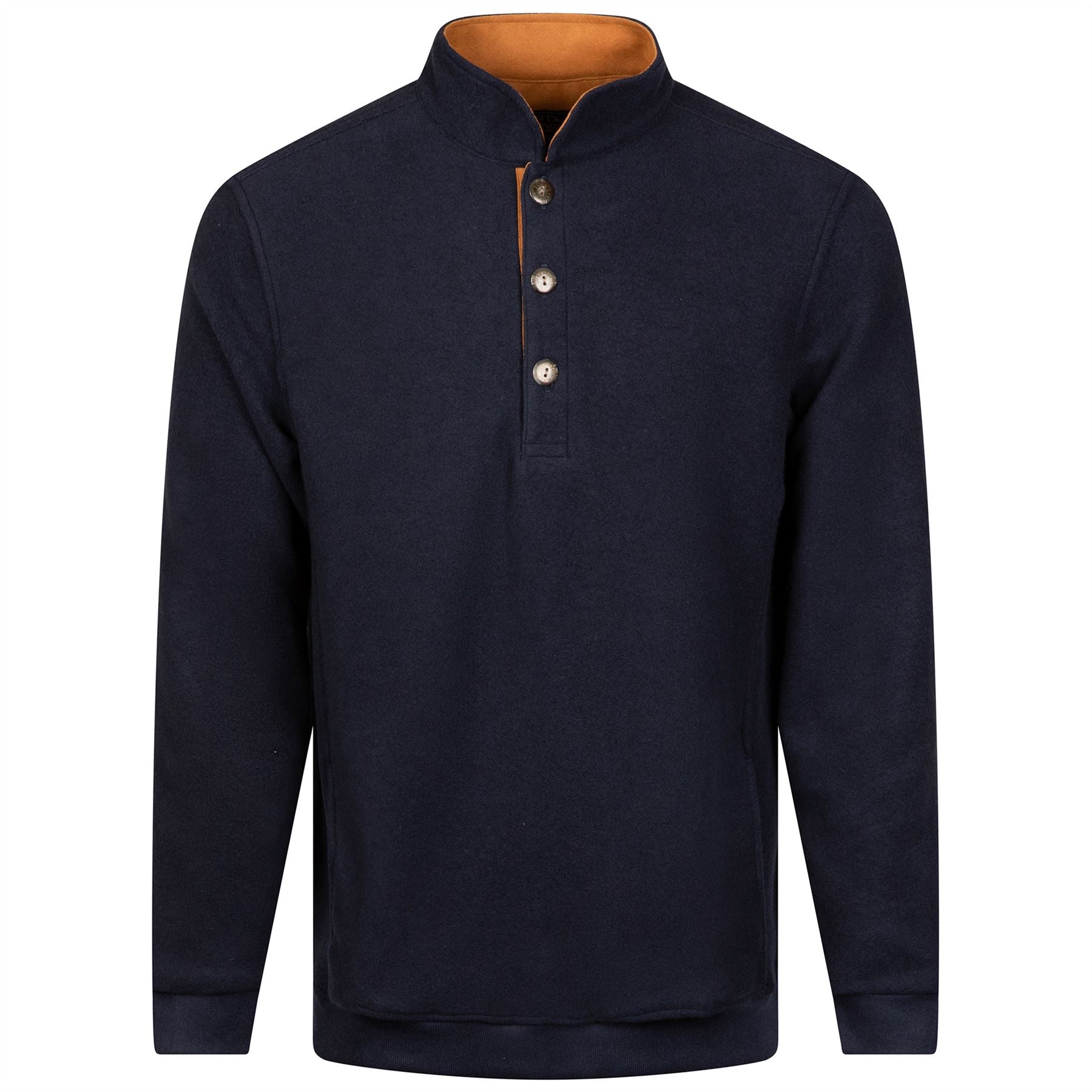 Foothill V2 Placket Mid Layer Indigo