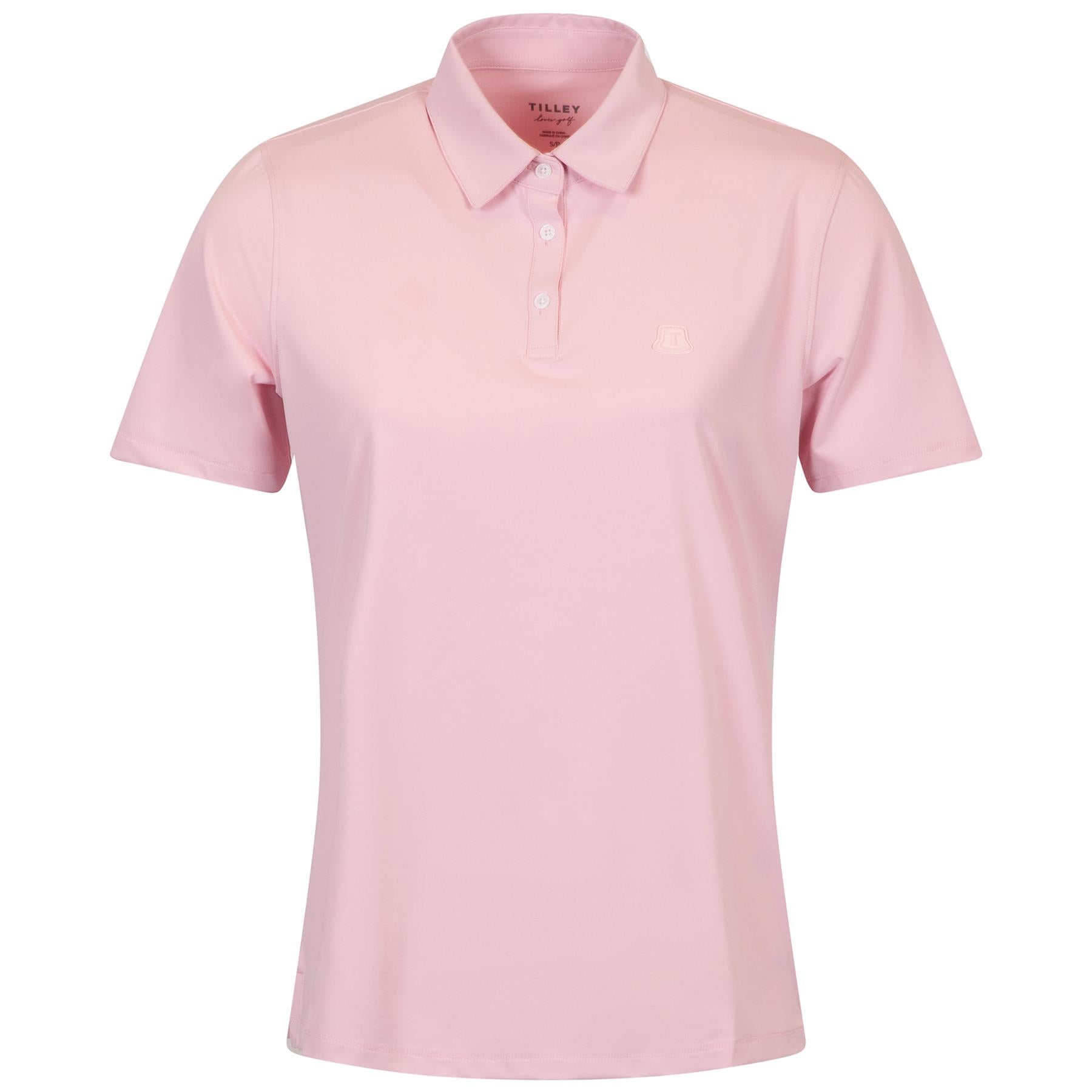 Womens Caddy Polo Pink