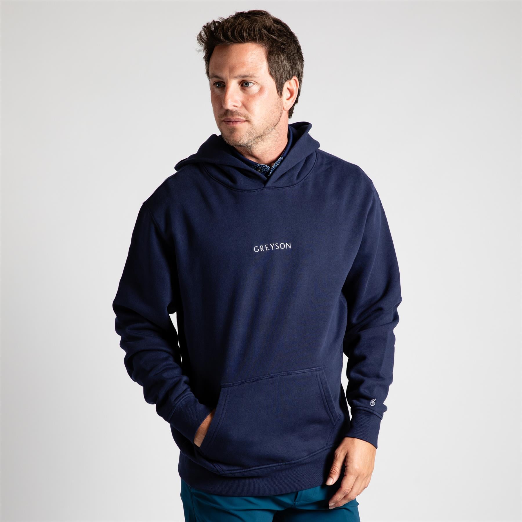 Signature Aspen Hoodie Maltese Blue