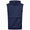 Tour Pique Vest Hoodie Midnight Navy/White