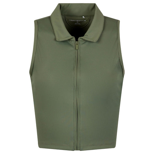 Womens Midline Sleeveless Polo Clover