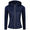 Womens Retention Regular Fit Hooded Hybrid Jacket Atlanta Blue