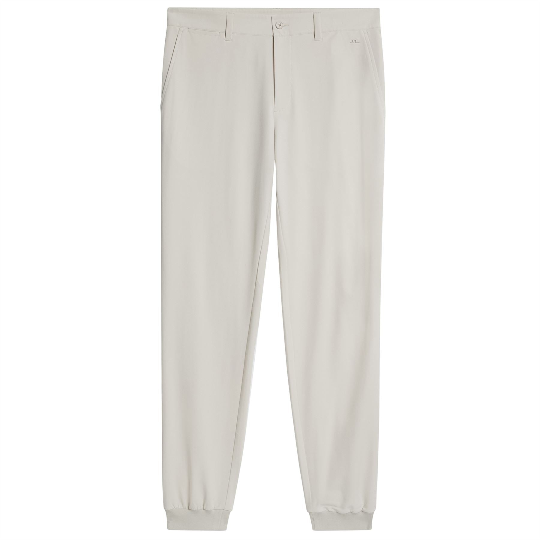 Cuff Double Weave Stretch Joggers Pants Moonbeam
