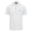 Snap Placket Polo White Print