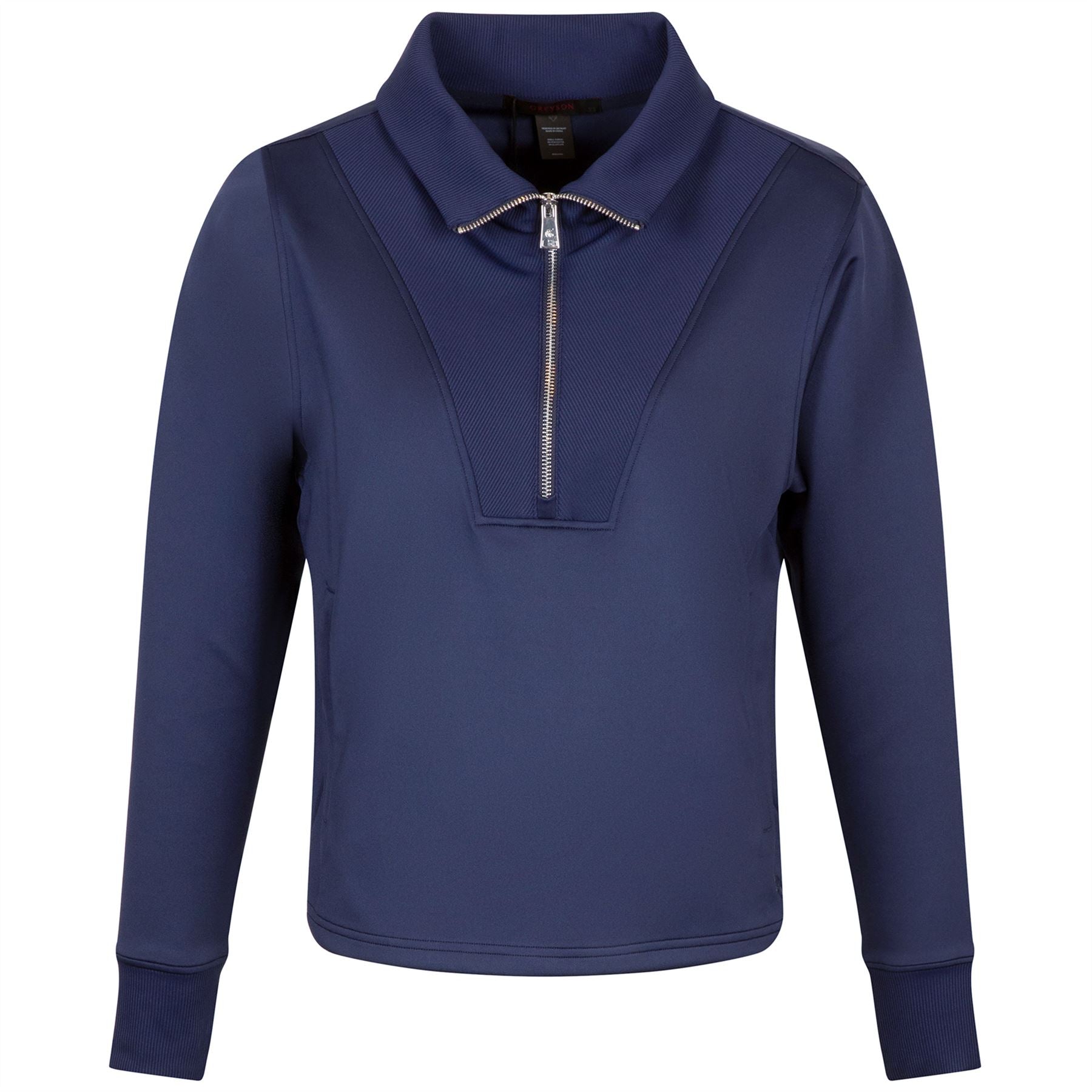 Womens Wren Quarter Zip Jacket Maltese Blue