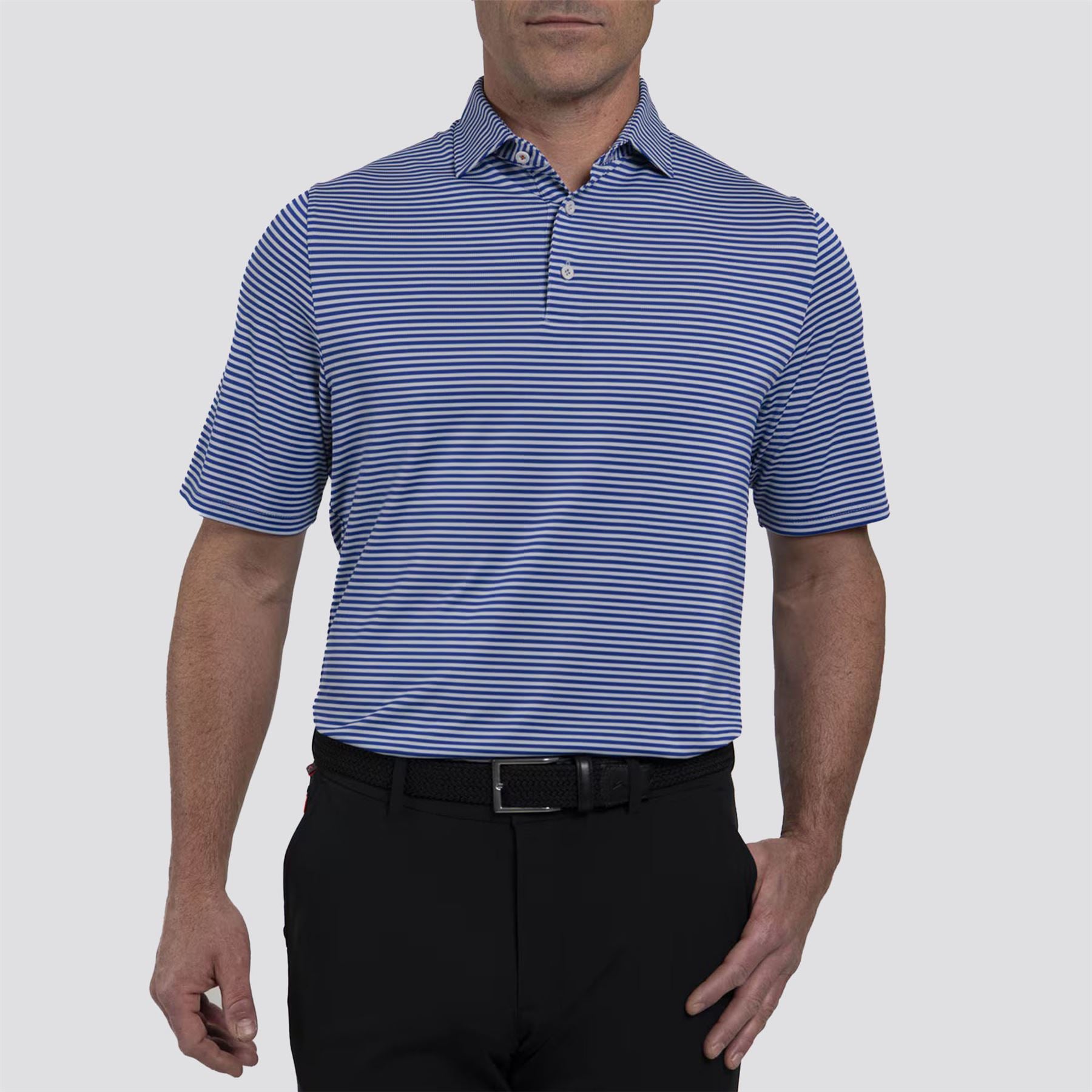 Lee Stripe Polo Trailblazer/Alloy