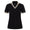 Womens Lydia Straight Cut Polo Black