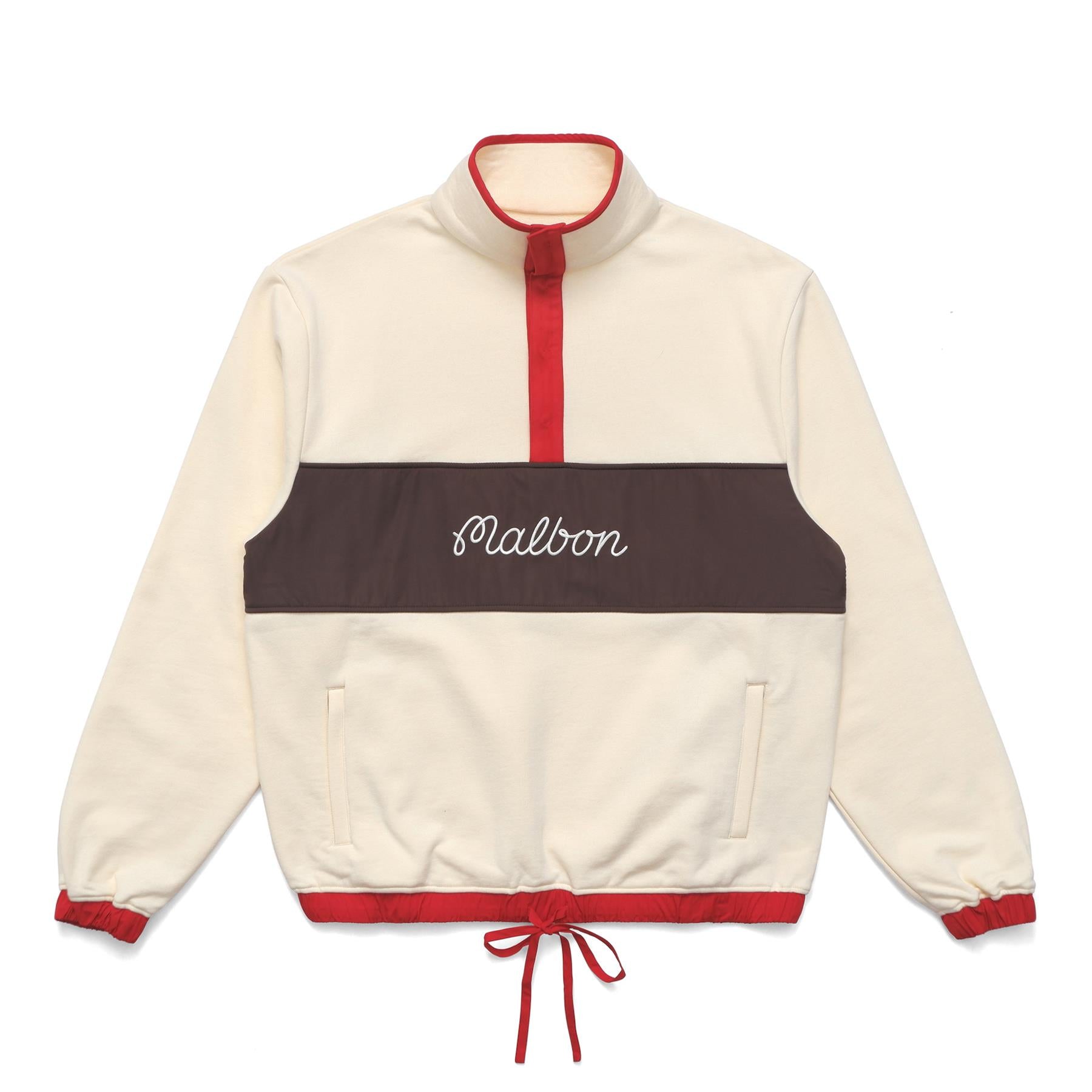 Mandalay Fleece Quarter Zip Mid Layer Ivory