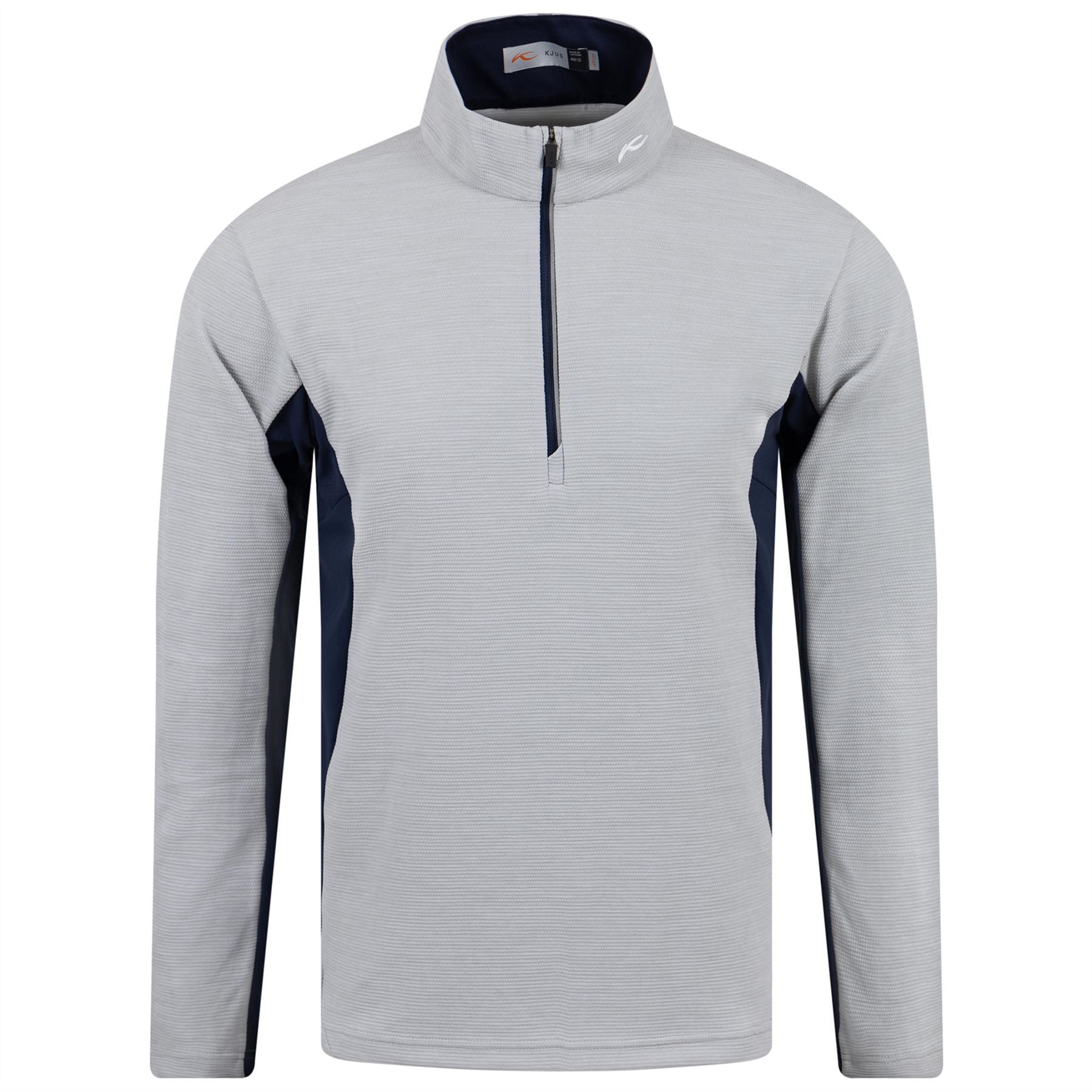 Roman Half Zip Mid Layer Alloy/Atlanta Blue