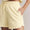 Womens DreamGlow Shorts Lemon Mist