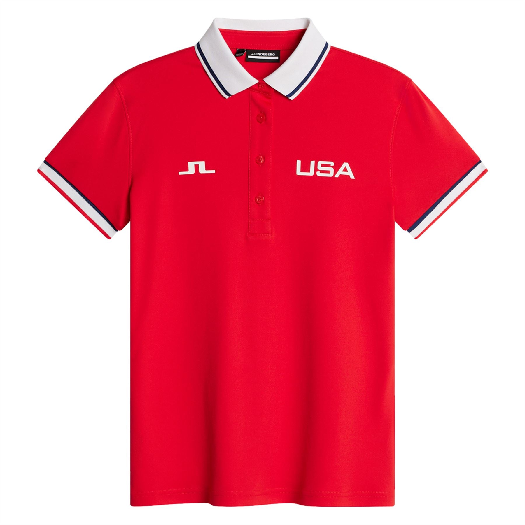Womens Desiree TX Jersey Polo Flame Scarlet