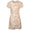 Womens Wrap Dress Desert Willow/Bisque