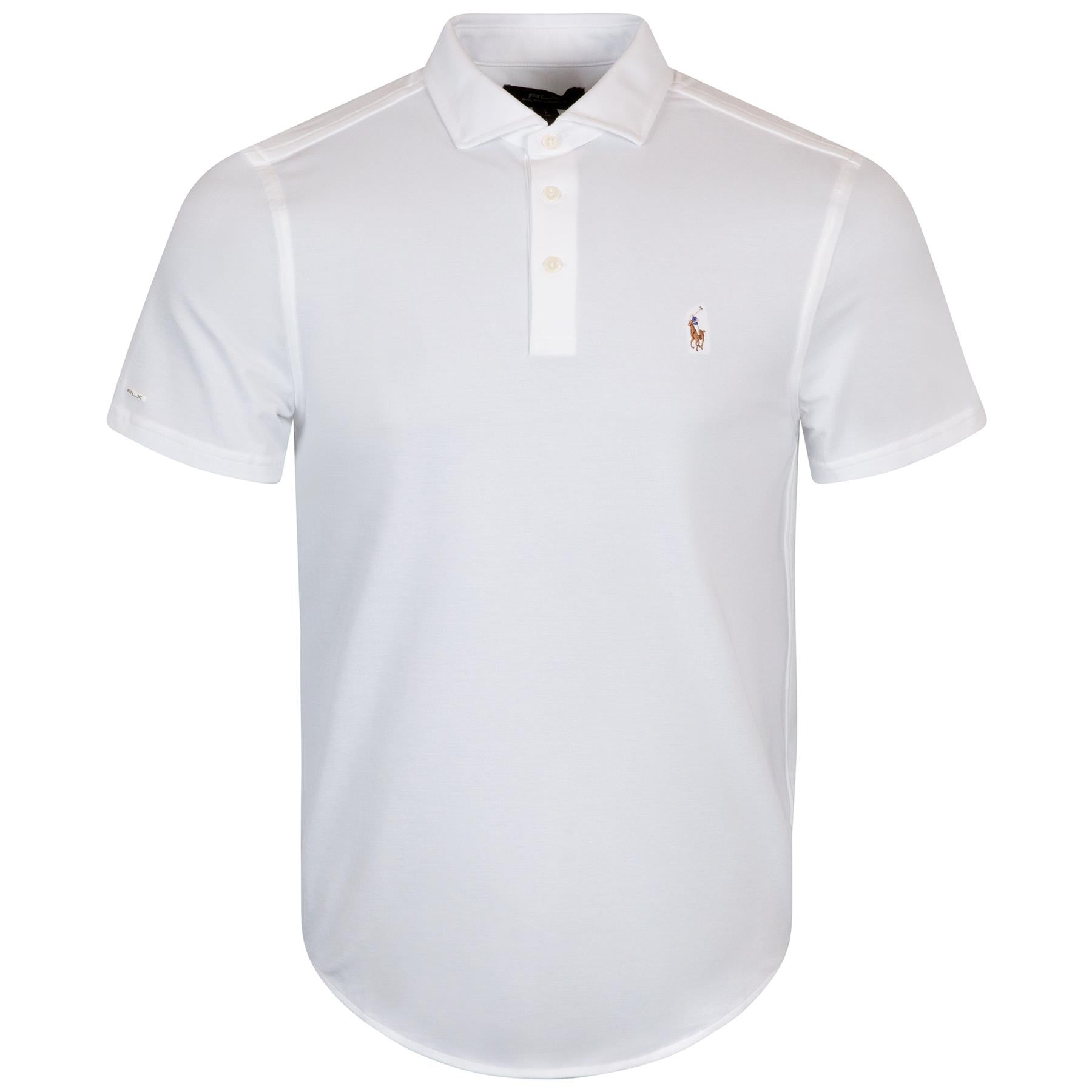 RLX Performance Pique Knit Polo Ceramic White
