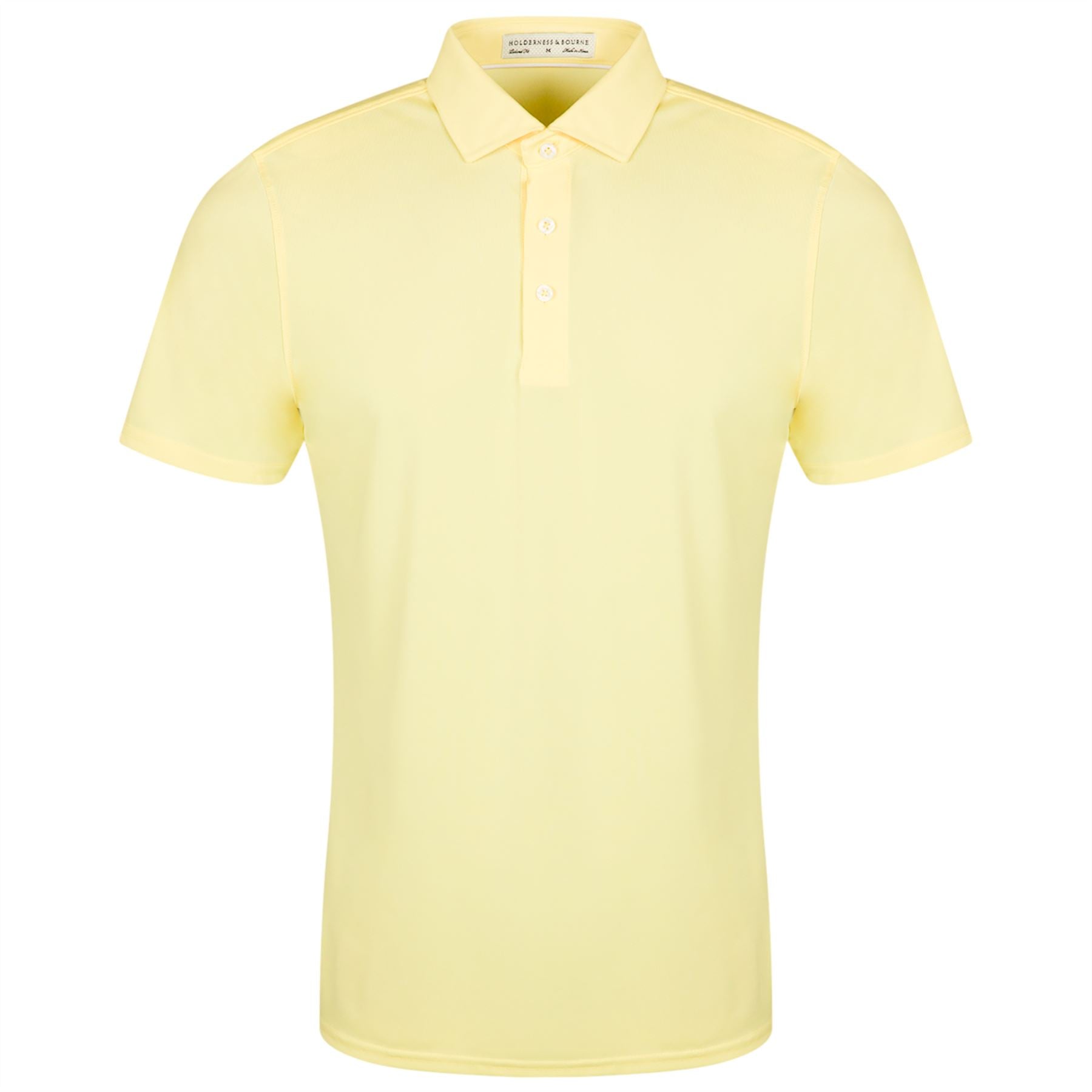 The Macdonald Knit Polo Citron