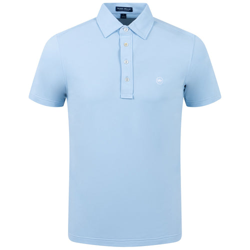 Soul Performance Mesh Polo Blue Frost