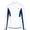 Womens Charlene Half Zip Mid Layer White
