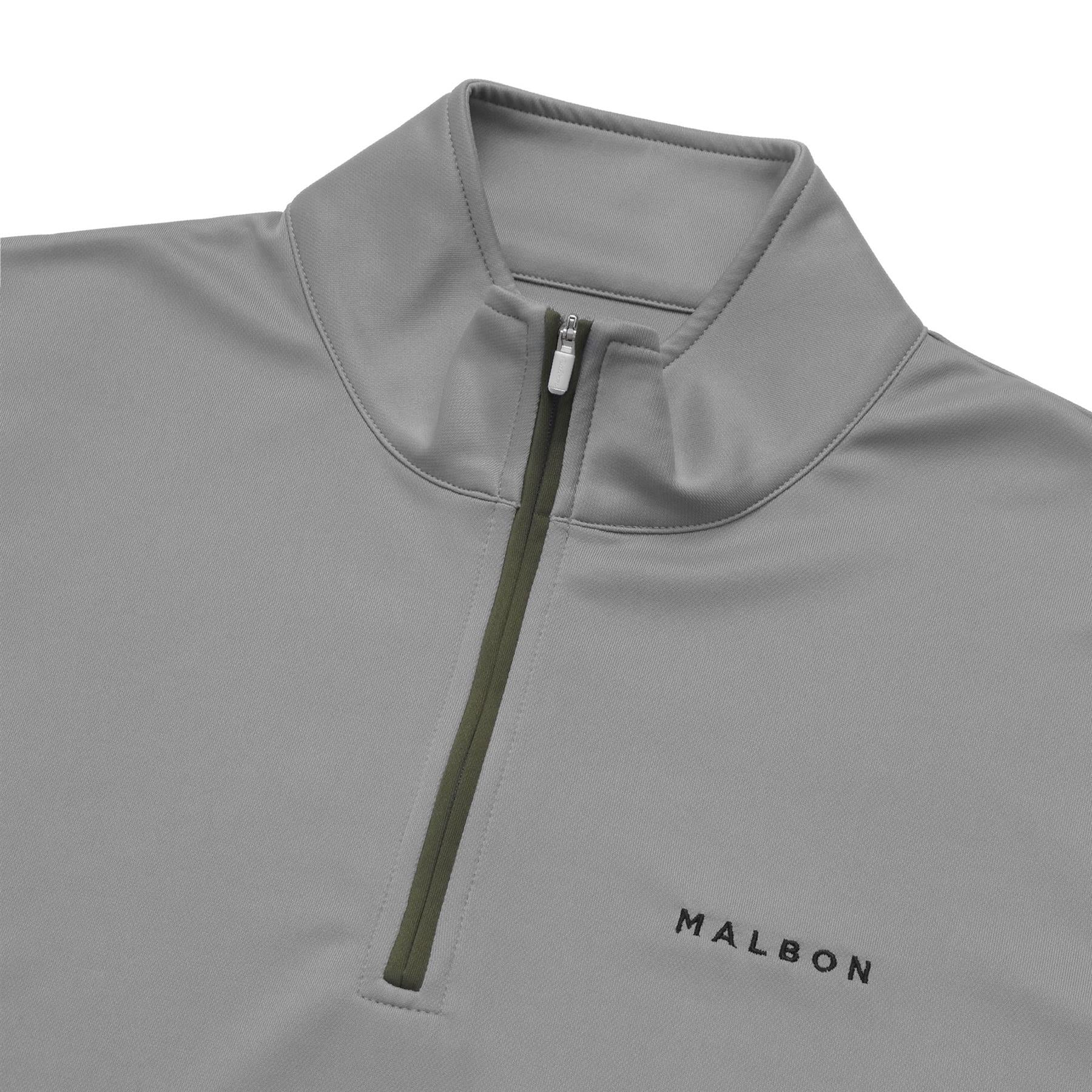 Performance Quarter Zip Sea Glass