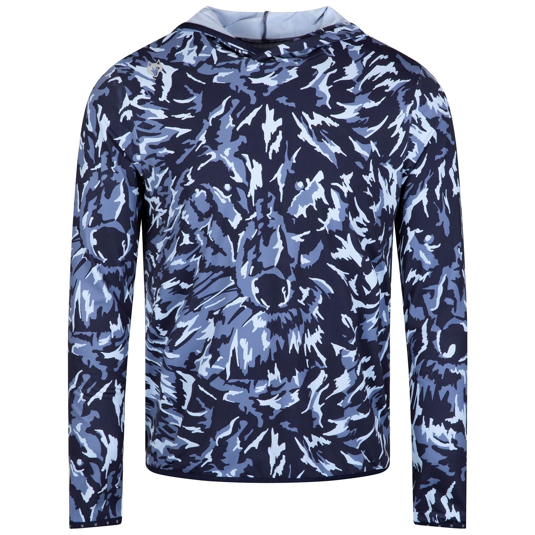 Midas Wolf Print Colorado Hoodie Falcon