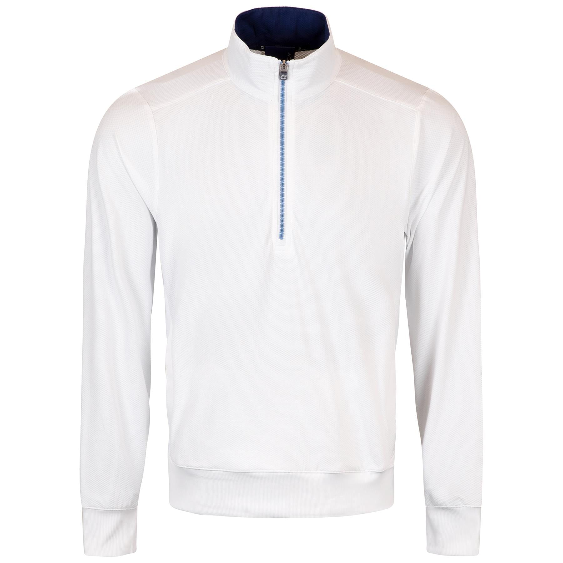 Cool Colt Quarter Zip Mid Layer White