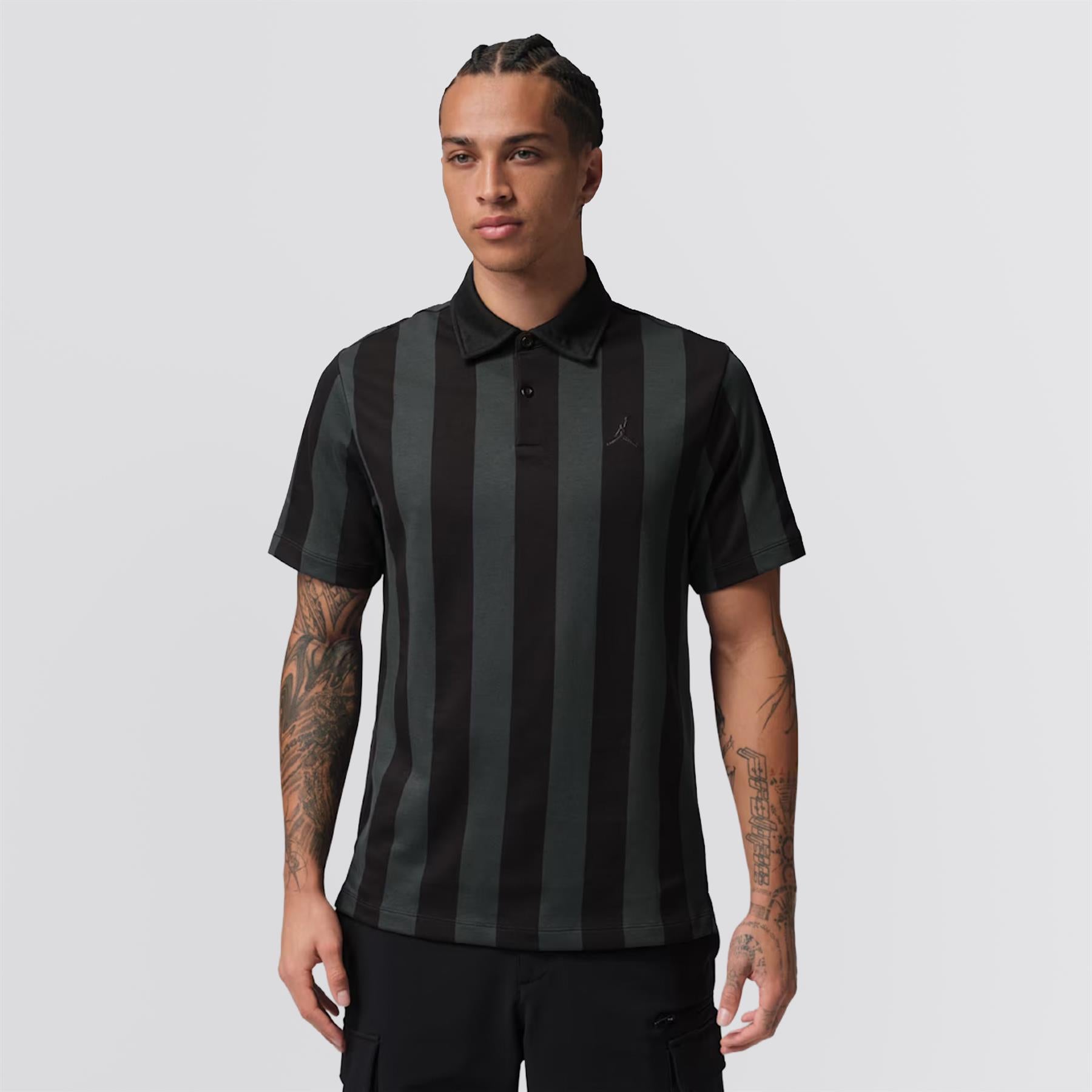 Jordan Dri-FIT Printed Golf Polo Black/Off Noir