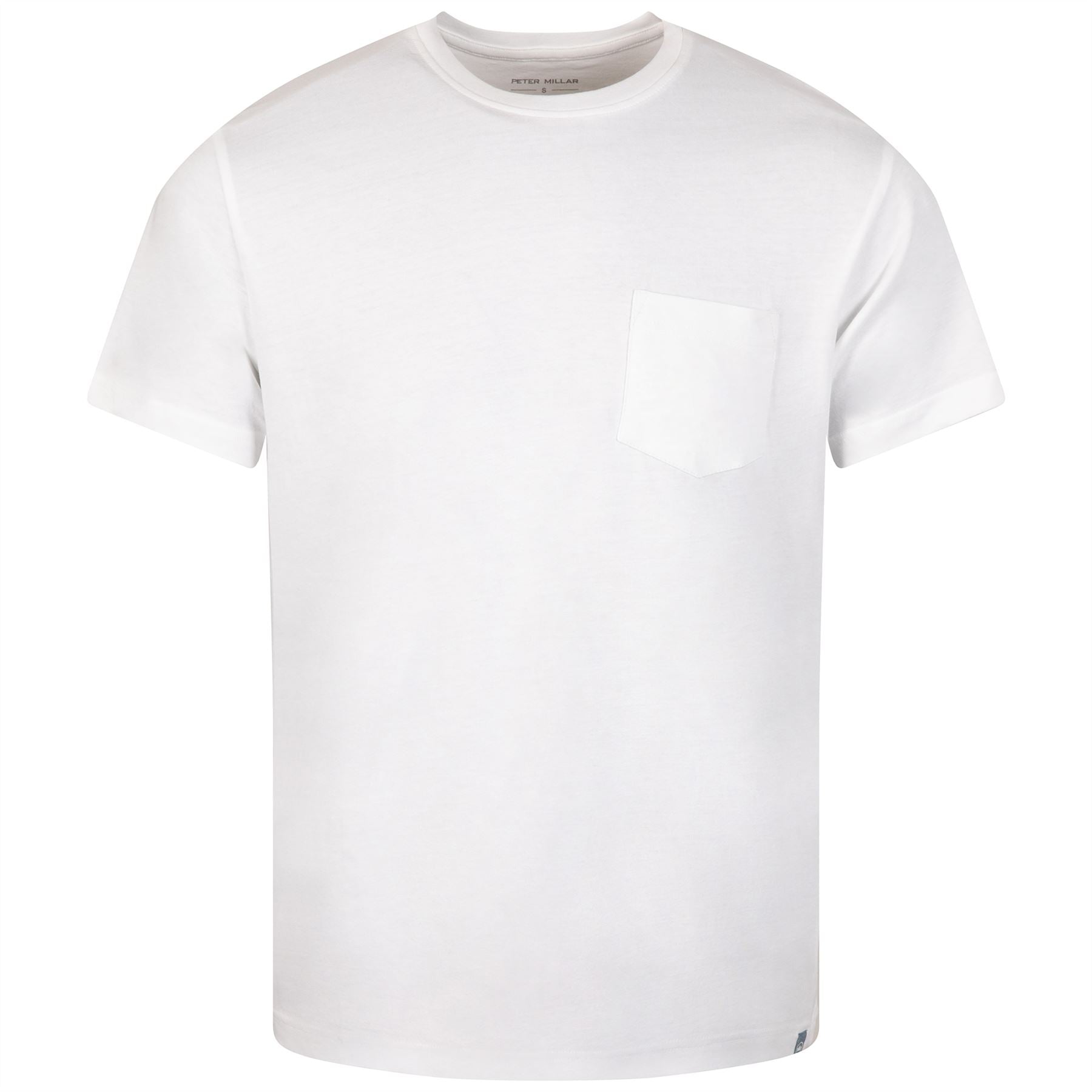 Lava Wash Pocket Tee White