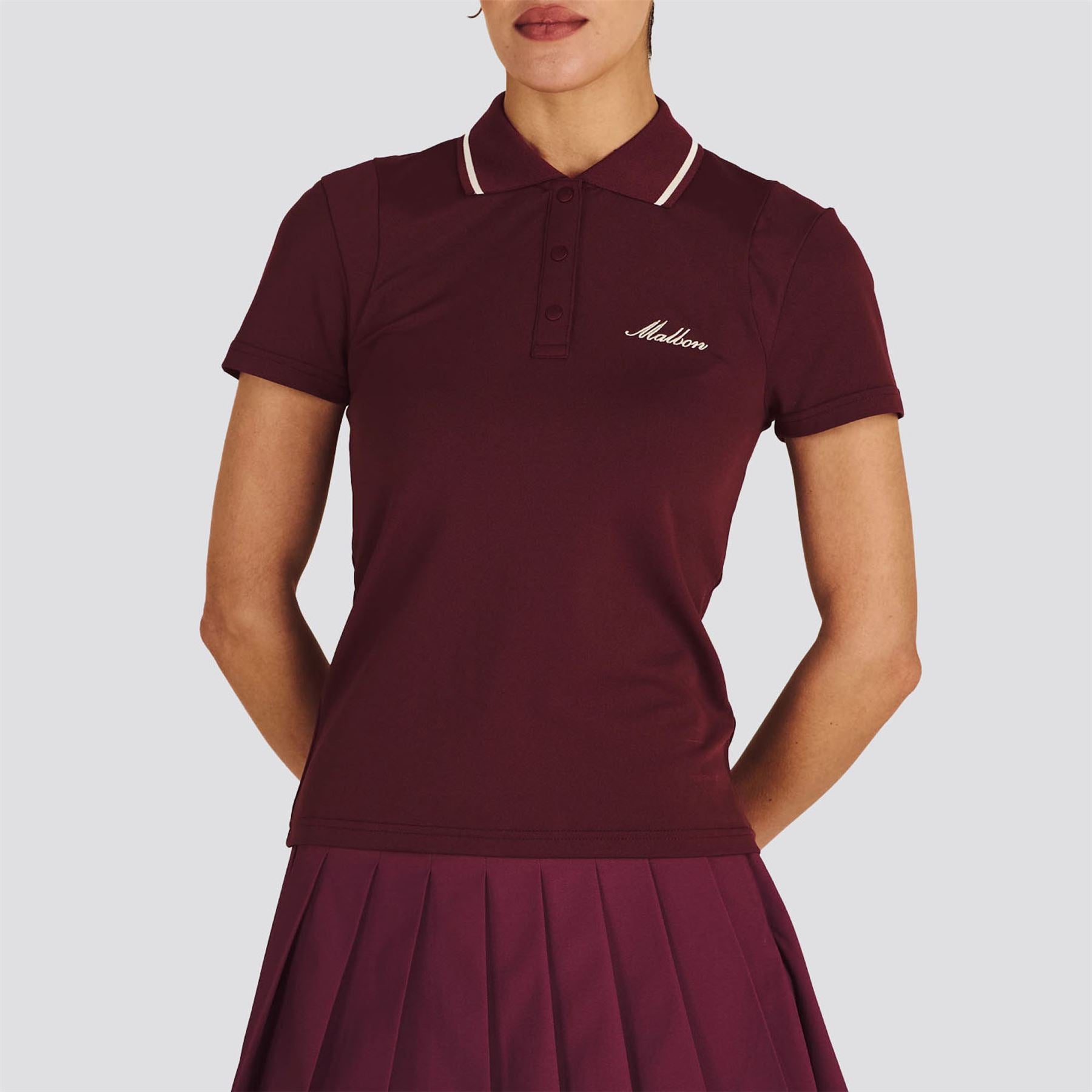 Womens Paloma Polo Red Mahogany