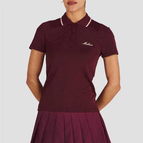 Womens Paloma Polo Red Mahogany
