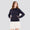 Womens Speckle Sweater Navy