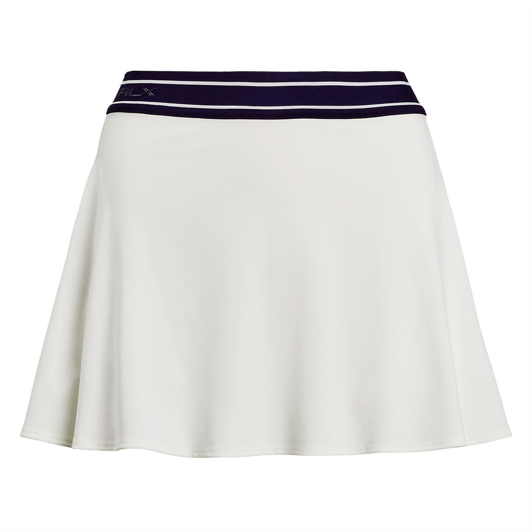 Womens RLX Interlock Flare Skort Ceramic White Multi
