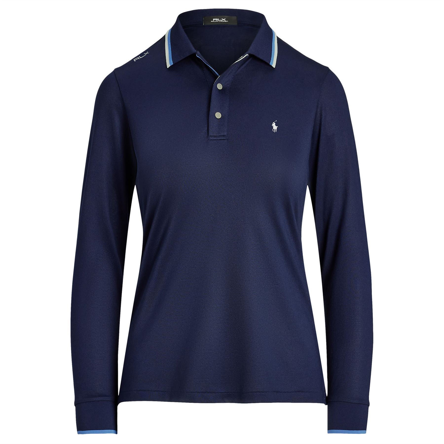 Womens RLX Tour Pique Polo Refined Navy Multi
