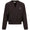 Womens Gianna Raglan Pullover Sweatshirt Black