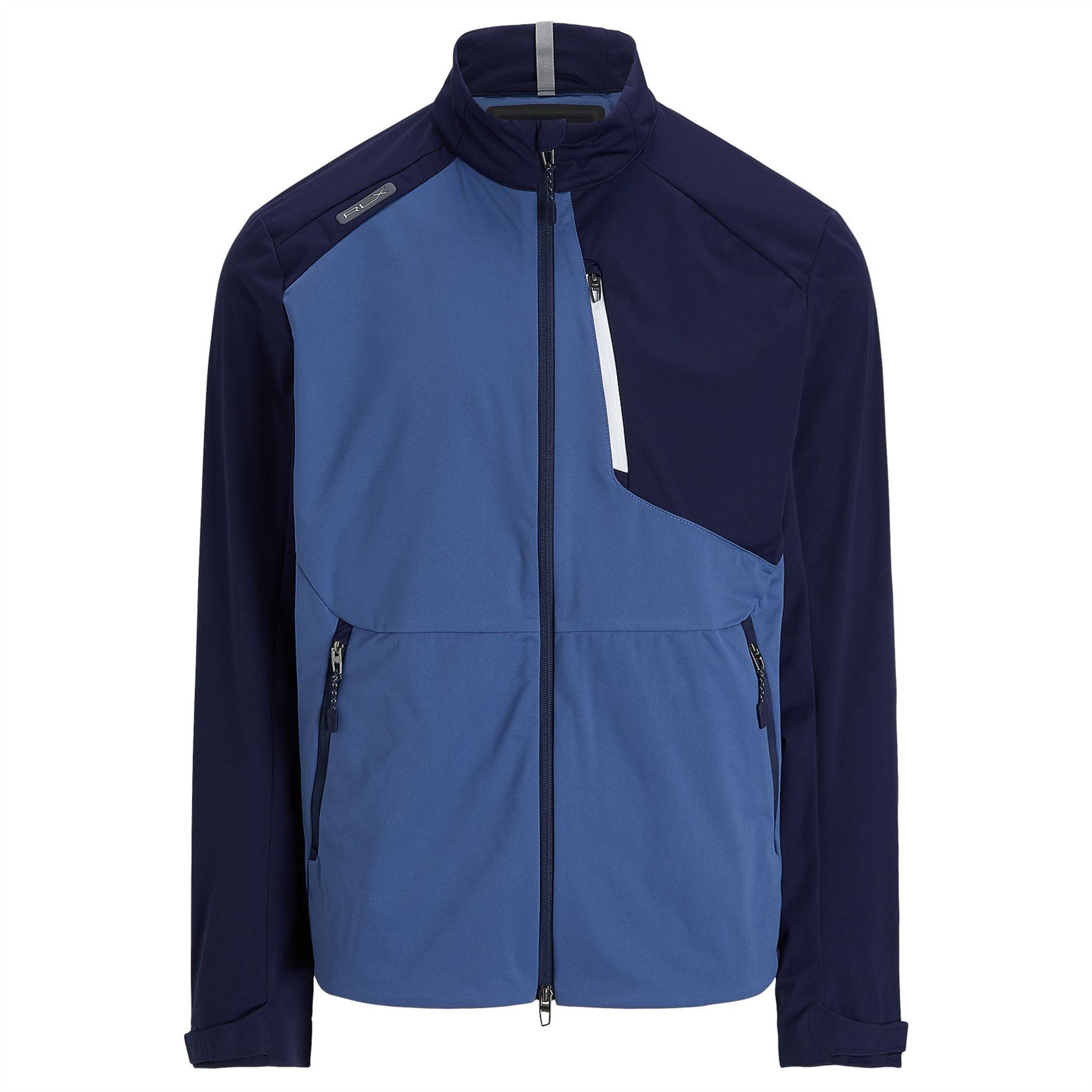 RLX Full Zip Woven Windbreaker Jacket Old Royal/Refined Navy