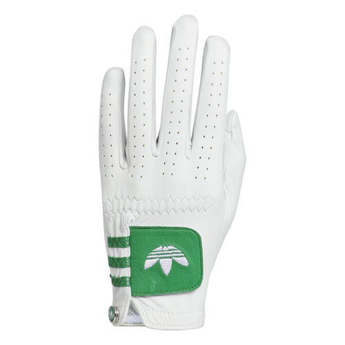 Womens Left Hand Leather Golf Glove White