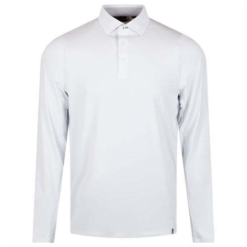 Soren LS Solid Polo White