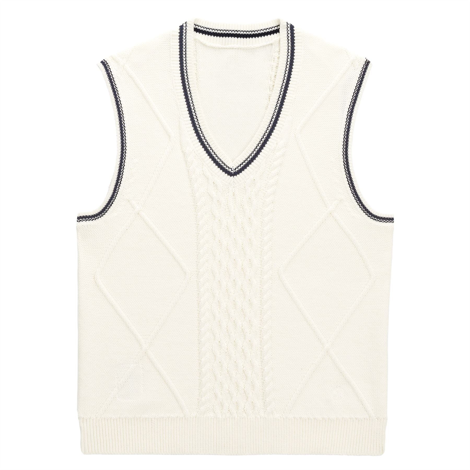 x AP Womens Sweater Vest Warm White